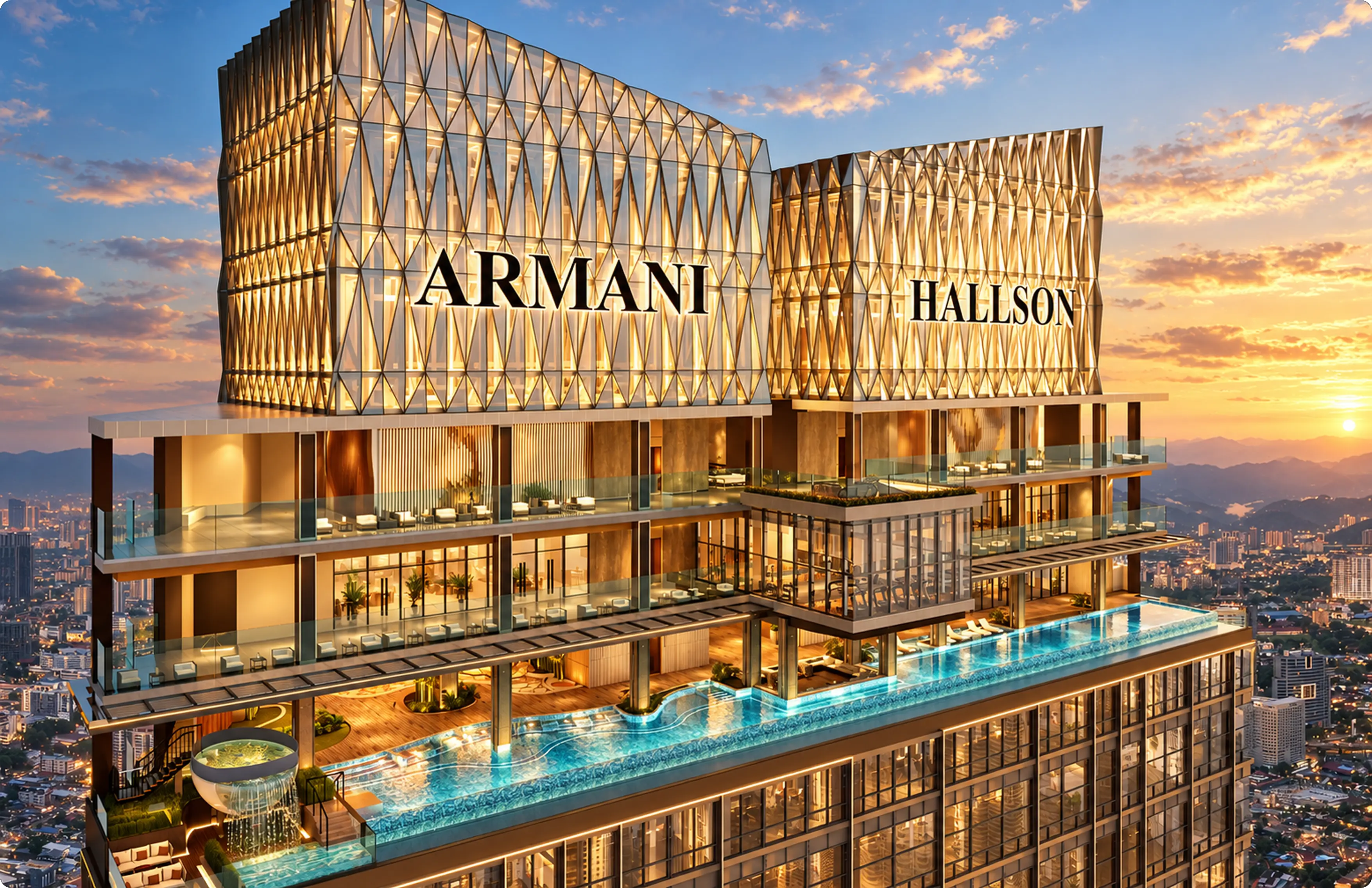 Armani Hallson Exterior