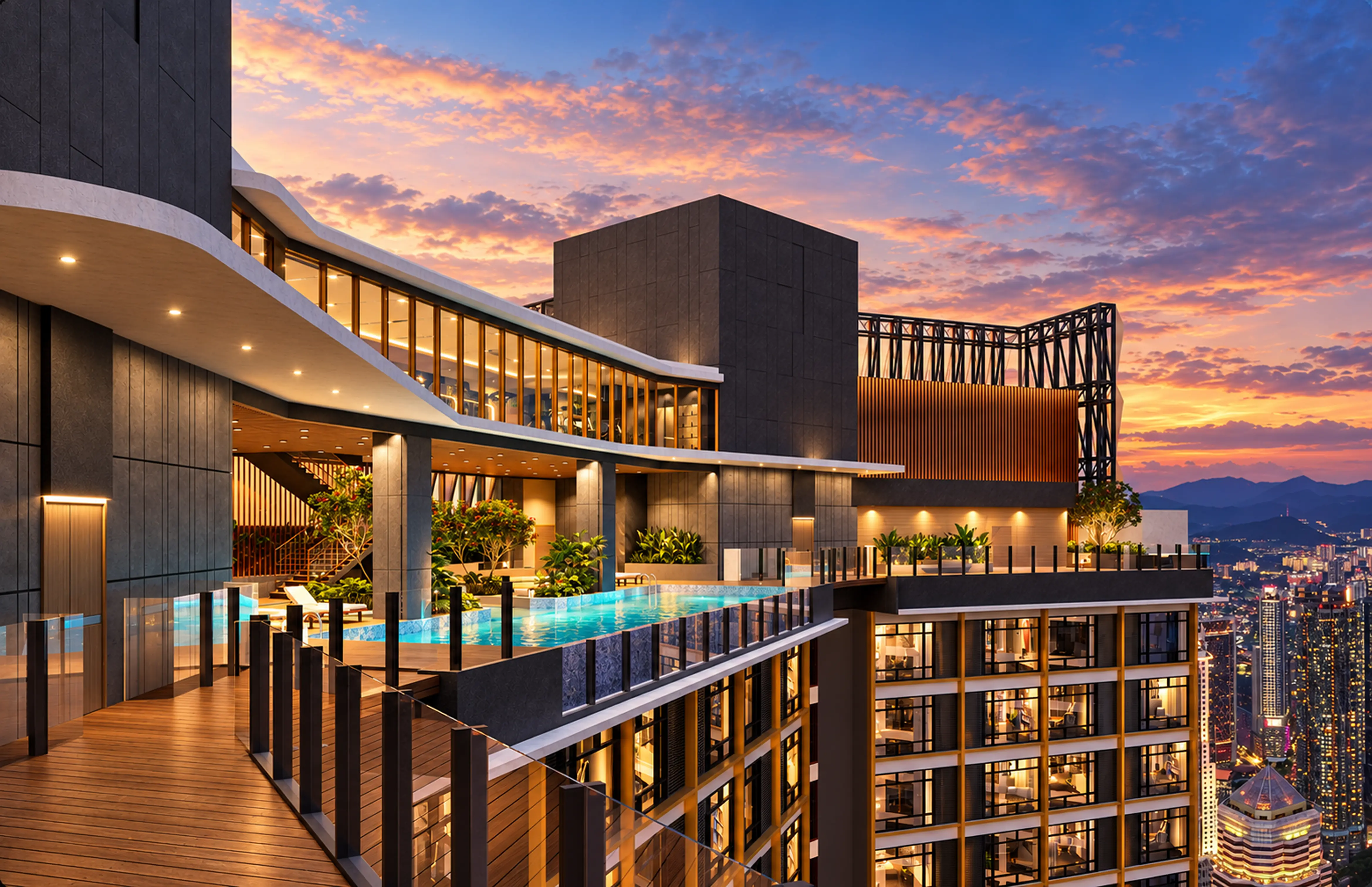 Armani Hallson Pool Deck